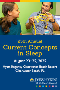 JHACH 25th Annual Current Concepts in Sleep Banner